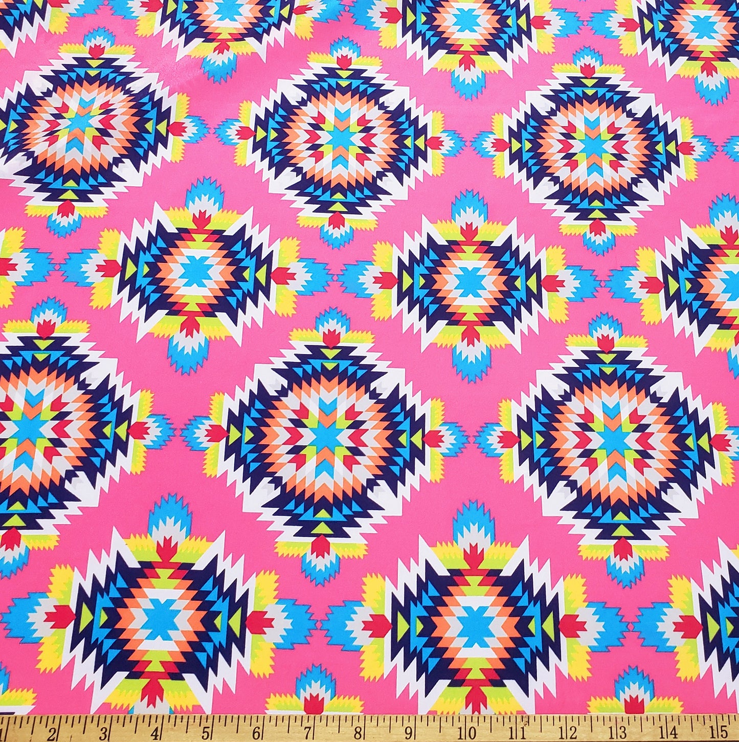 CDC Ethnic Print Polyester Non Stretch Fabric