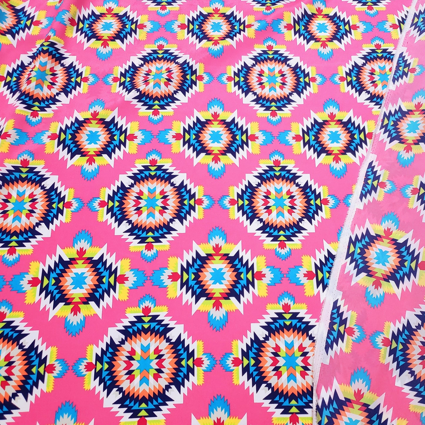CDC Ethnic Print Polyester Non Stretch Fabric