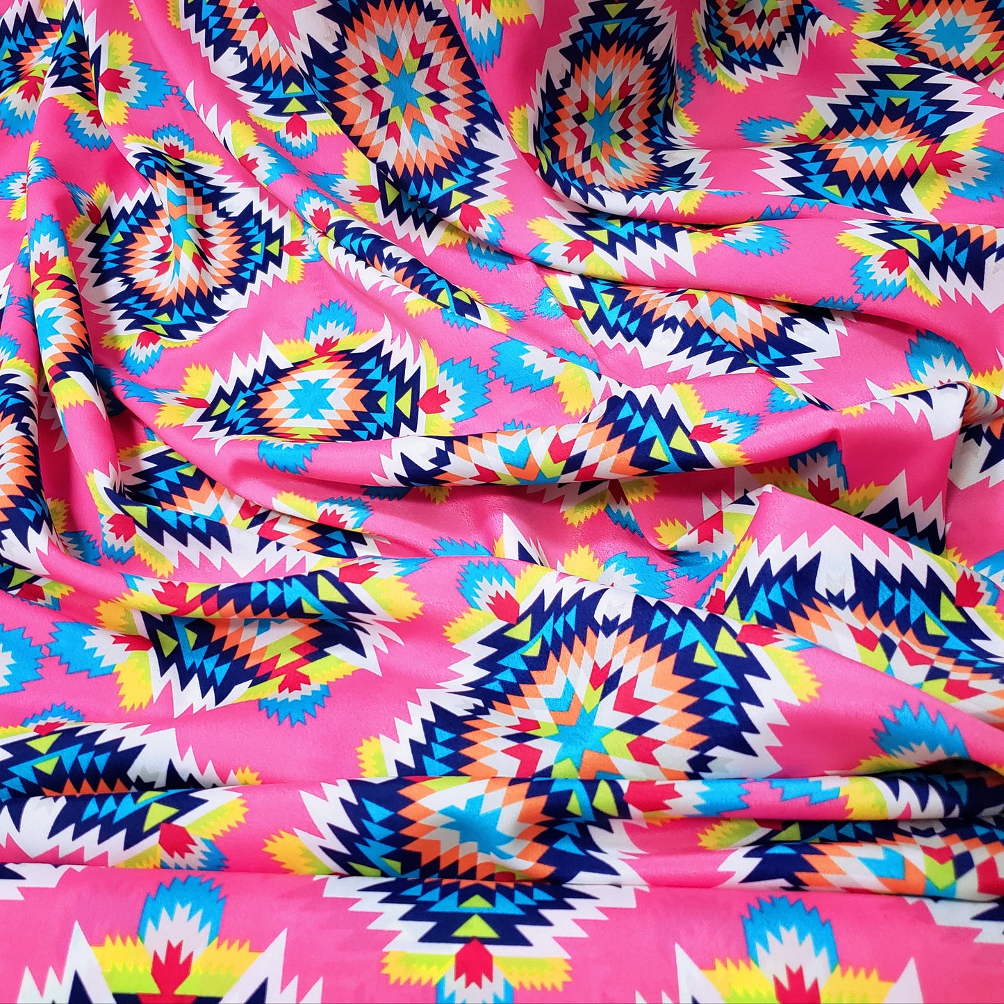 CDC Ethnic Print Polyester Non Stretch Fabric