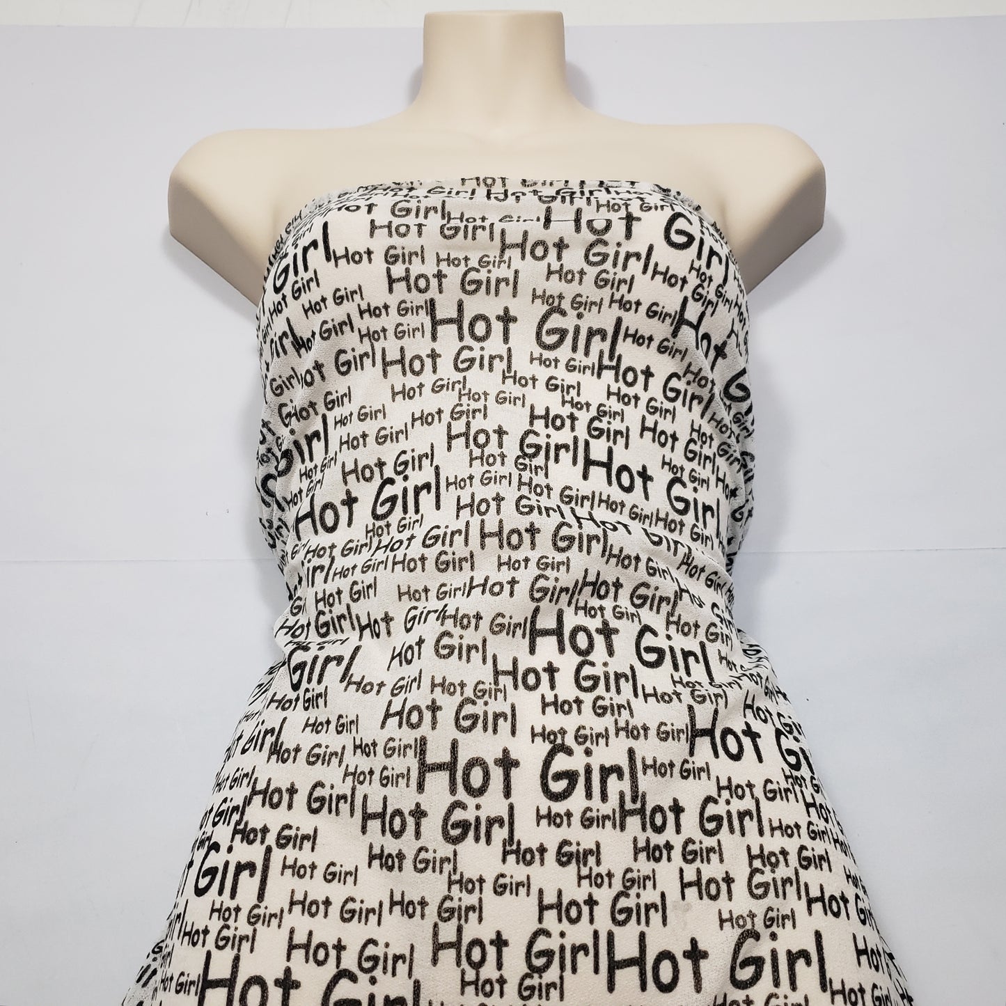Hot Girl White Stretch Polyester Chiffon Gauze Fabric