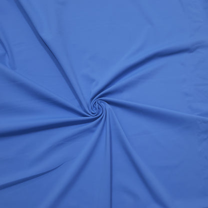 Berry Blue Solid Athletic High Quality Recycled Poly Spandex Semi Brushed Fabric
