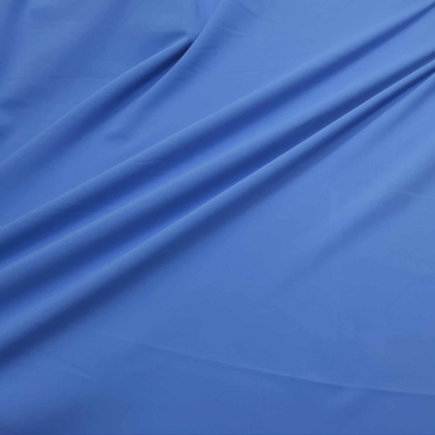 Berry Blue Solid Athletic High Quality Recycled Poly Spandex Semi Brushed Fabric