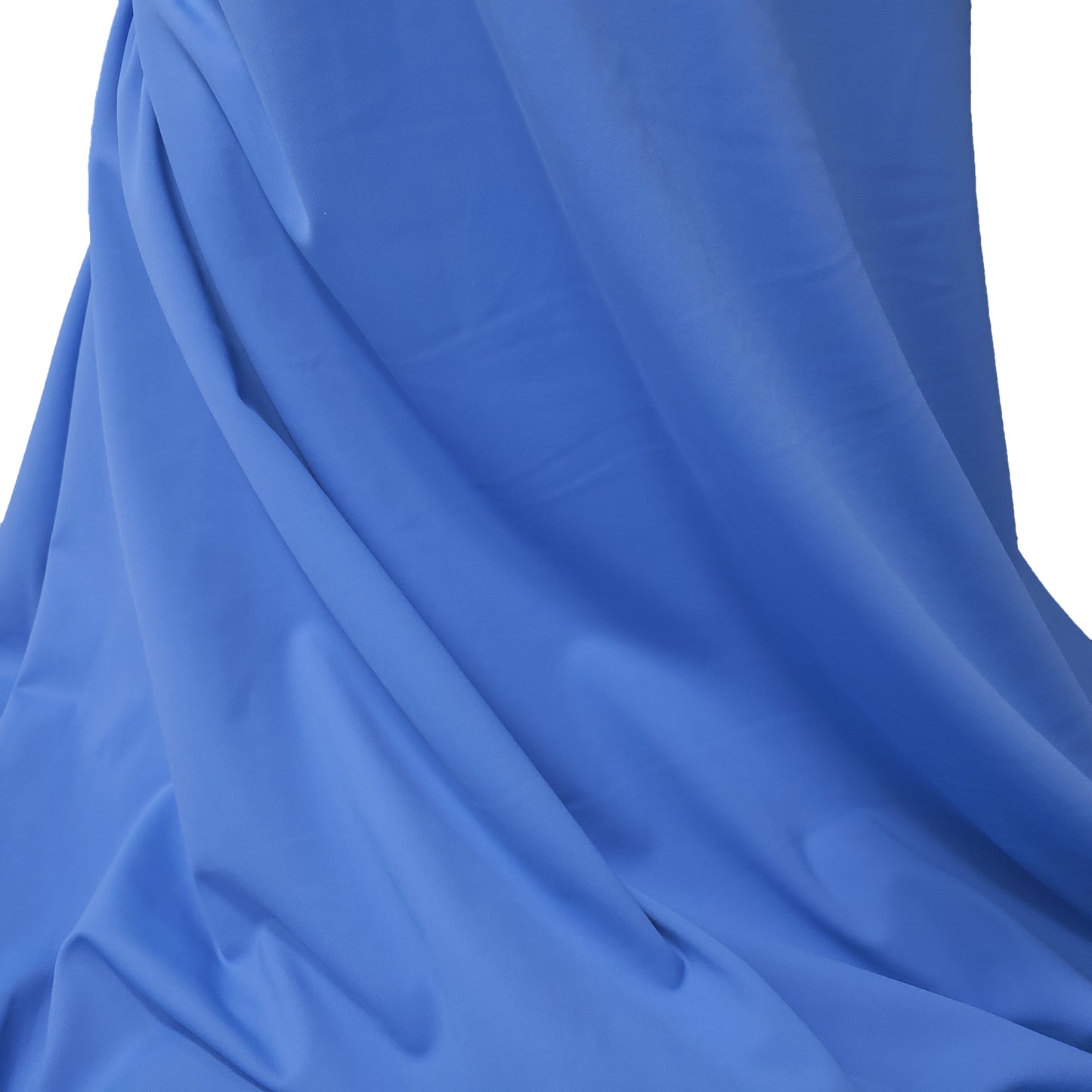 Berry Blue Solid Athletic High Quality Recycled Poly Spandex Semi Brushed Fabric