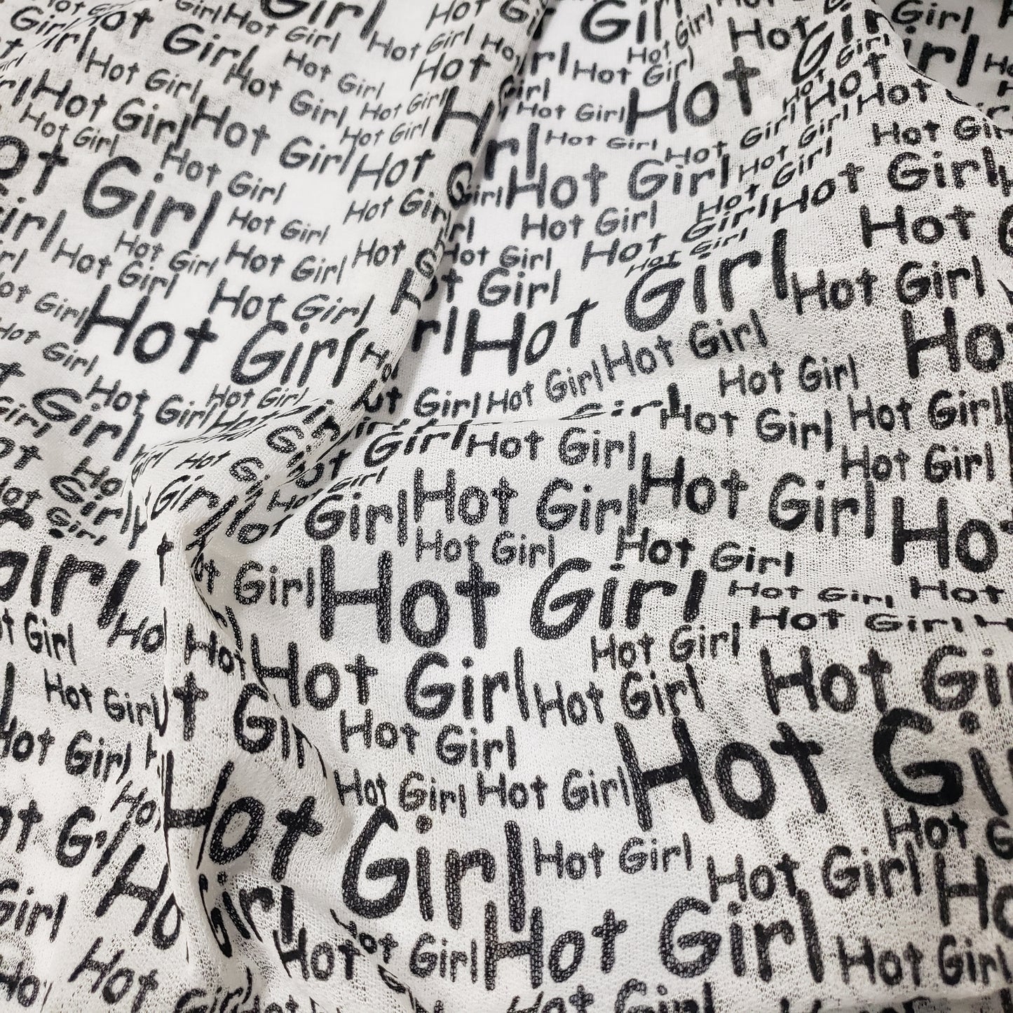 Hot Girl White Stretch Polyester Chiffon Gauze Fabric