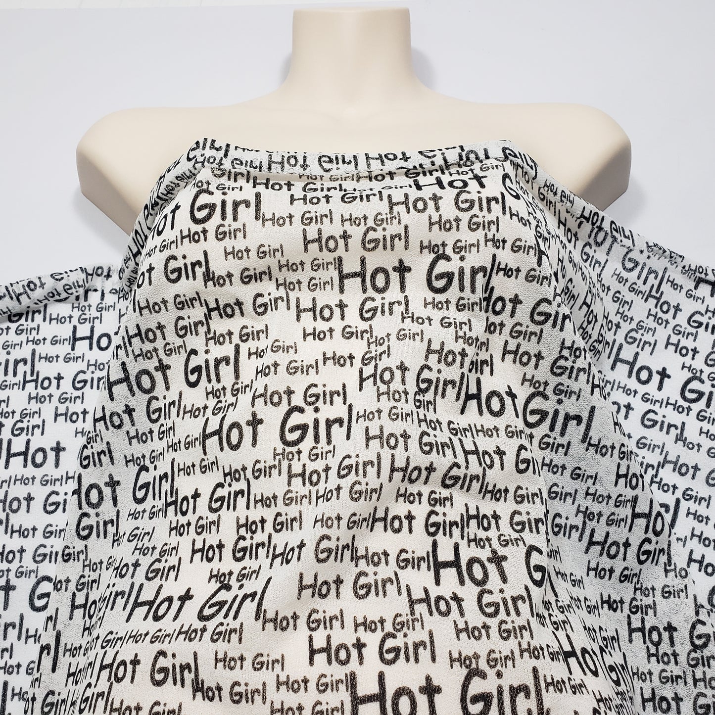 Hot Girl White Stretch Polyester Chiffon Gauze Fabric