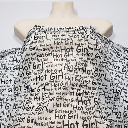 Hot Girl White Stretch Polyester Chiffon Gauze Fabric