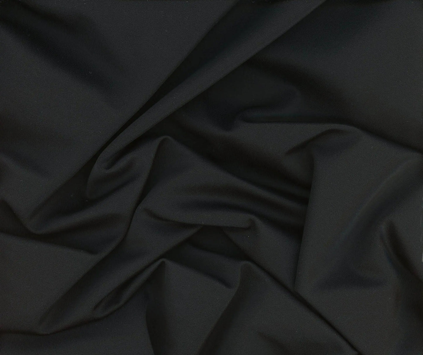 Black 4-Way Stretch Nylon Spandex Fabric