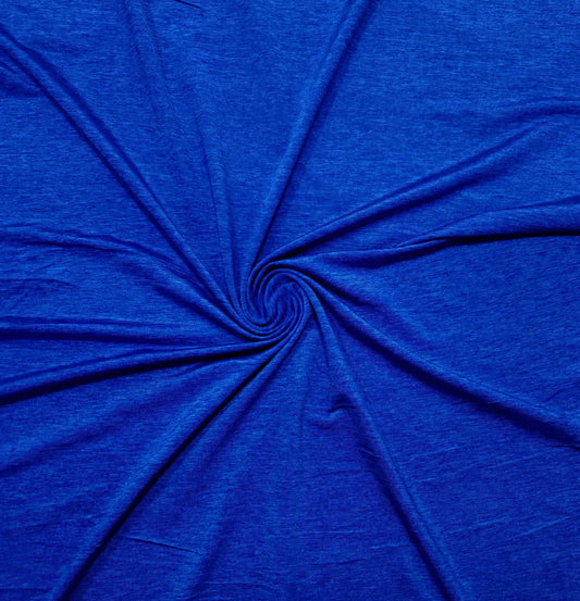 Lightweight Royal Blue Marl/Melange Style Nylon Spandex