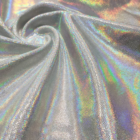 Iridescent Mystique Suncatcher Style Metallic 4-Way Stretch Spandex Swimsuit Bikini Swimwear Fabric